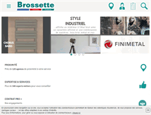 Tablet Screenshot of brossette.fr